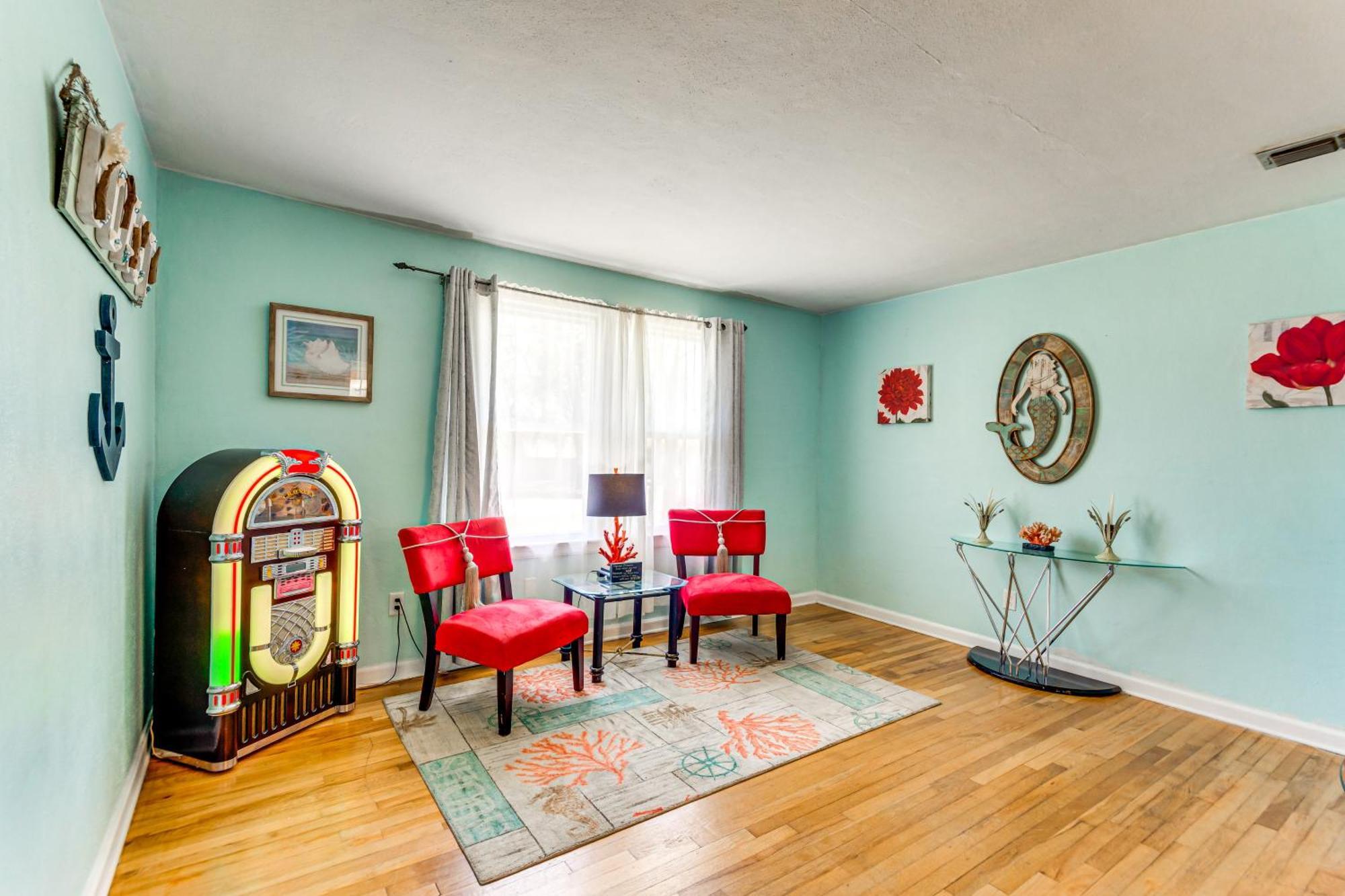 Fort Walton Coastal Retreat With Yard Walk To Beach شاطئ فورت والتون المظهر الخارجي الصورة